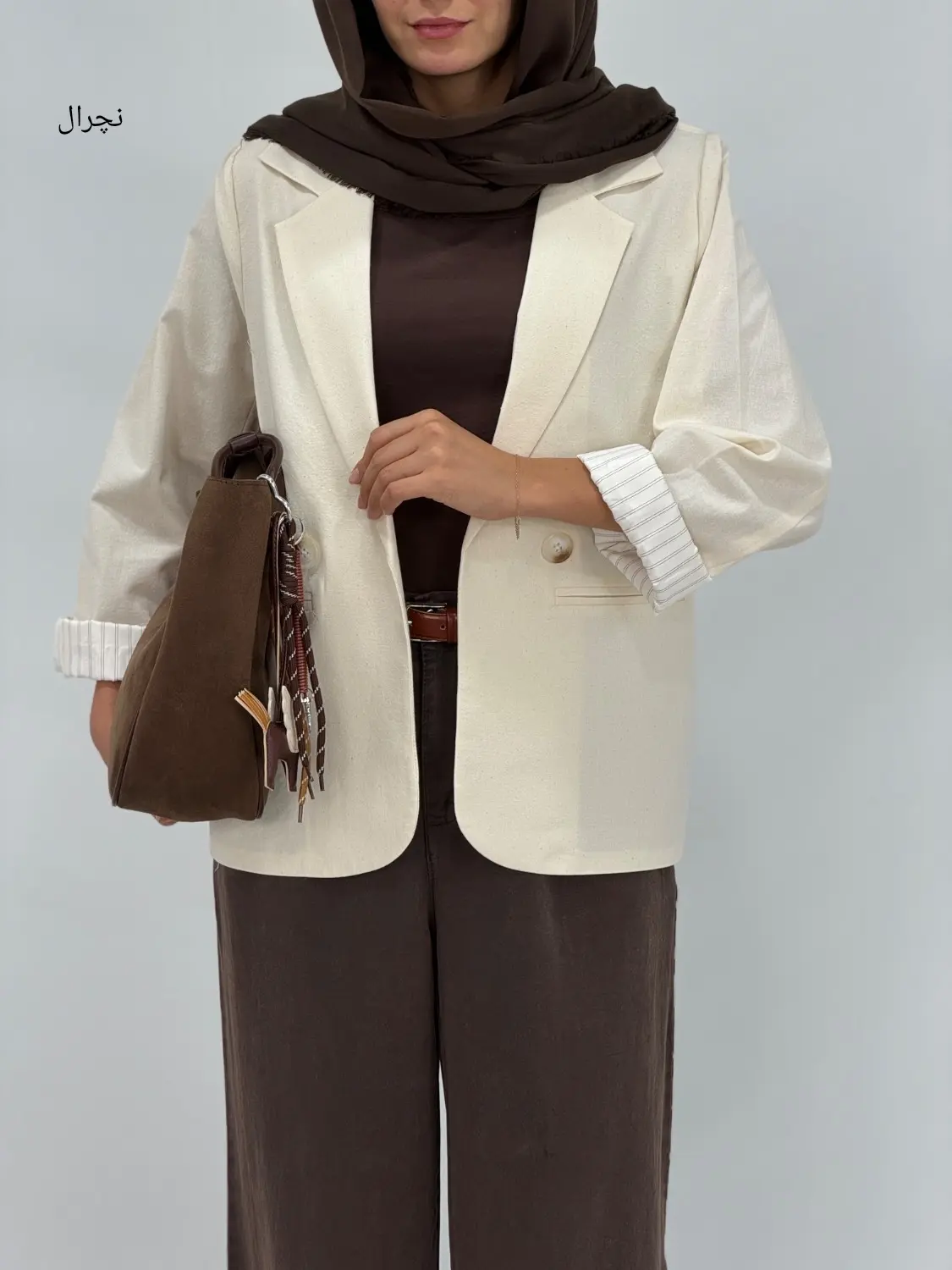 کت لینن پنبه فرنوش
